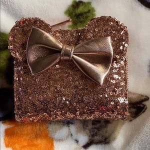 Rose Gold Minnie Wallet